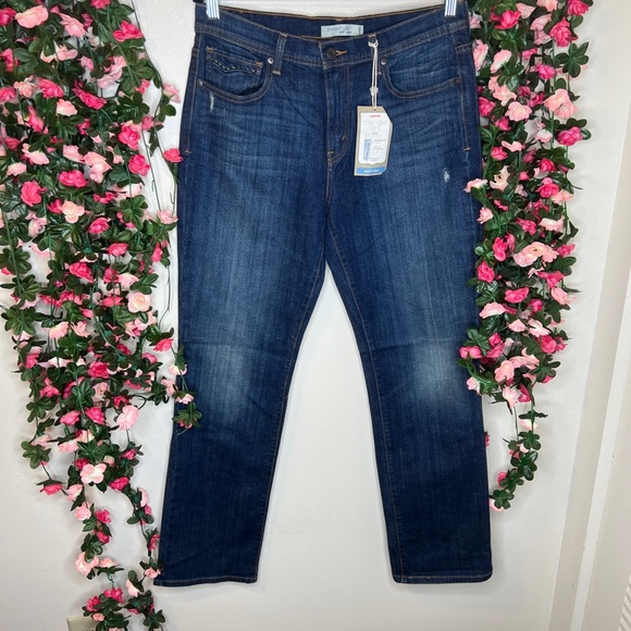 Levi's Denim - 🌹Levi’s 505 Straight Leg Denim Jeans Women’s Casual Jean Blue 10 Stretch